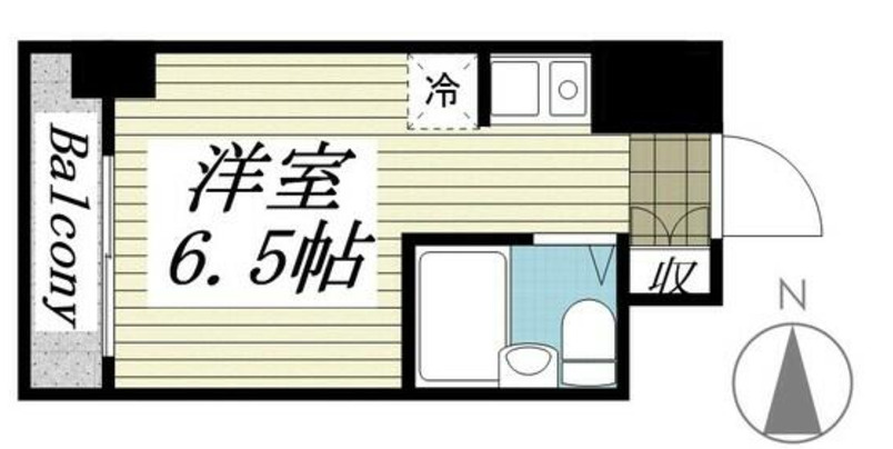 練馬区中村北１丁目の賃貸マンションの間取り