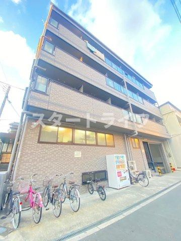 大阪市東淀川区下新庄６丁目の賃貸マンションの外観