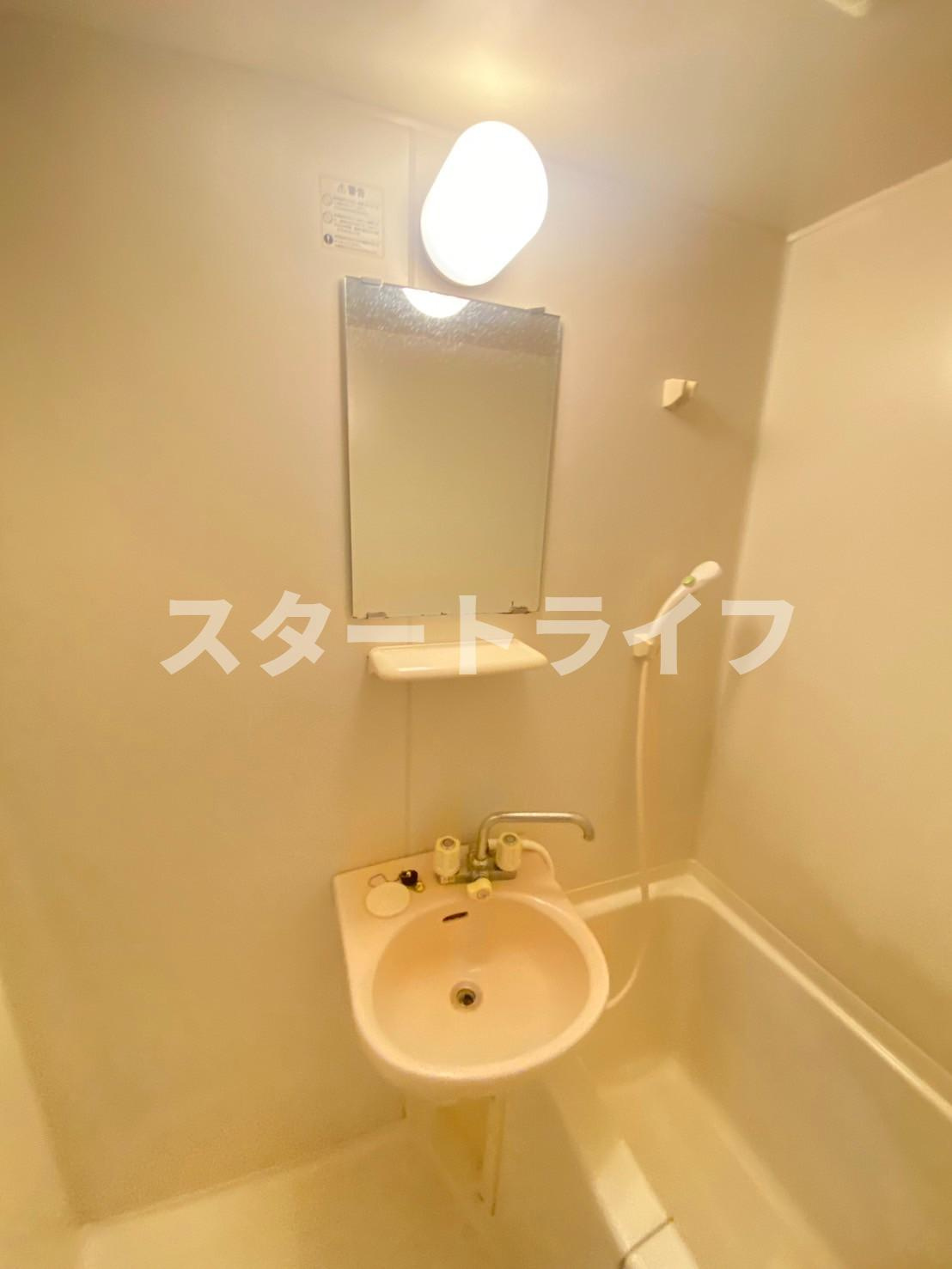 大阪市東淀川区下新庄６丁目の賃貸マンションの洗面所