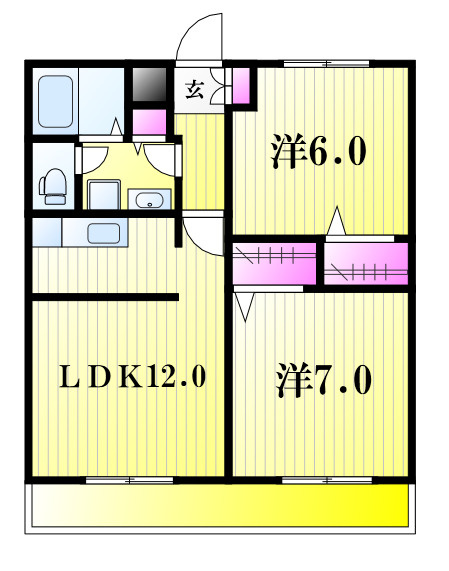t.m.placeⅠの間取り