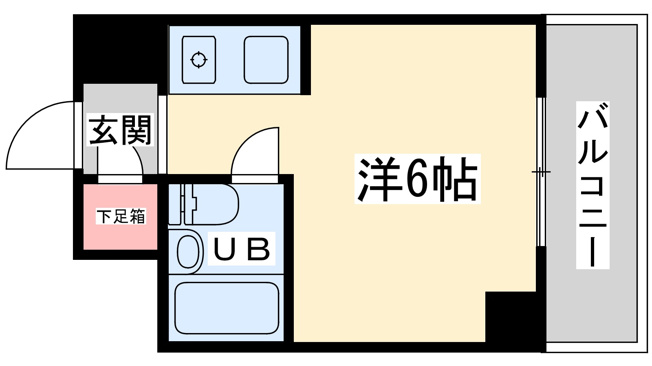 【間取り】 | エグゼコート天六