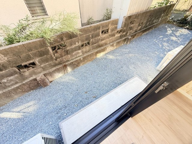 エターナルシー平磯のバルコニー
