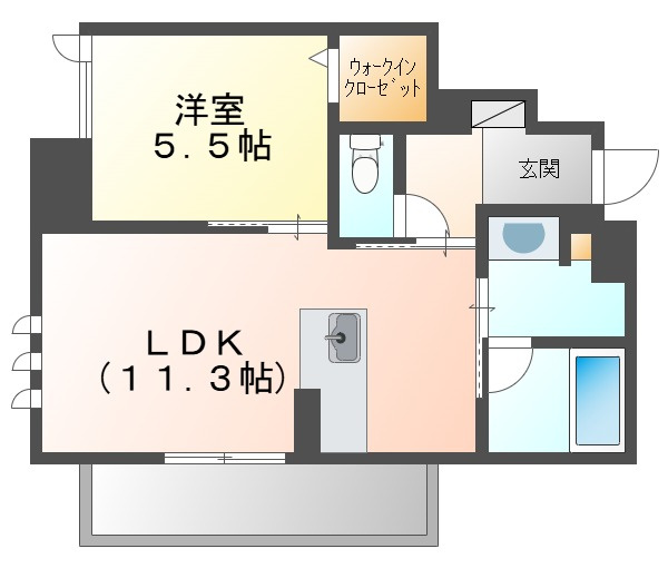 アイ・ヴィラの間取り