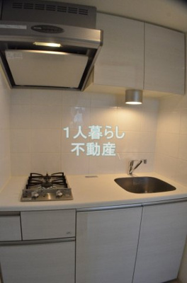 【キッチン】 | フェニックス⻄蒲田 | 2口コンロのシステムキッチンです。