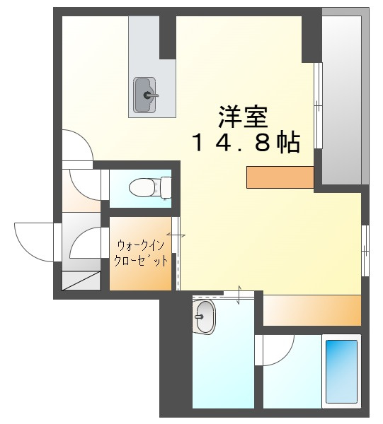 ユーグレイス東島田の間取り