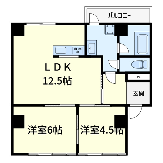 【間取り】 | ジェラード高槻Sta