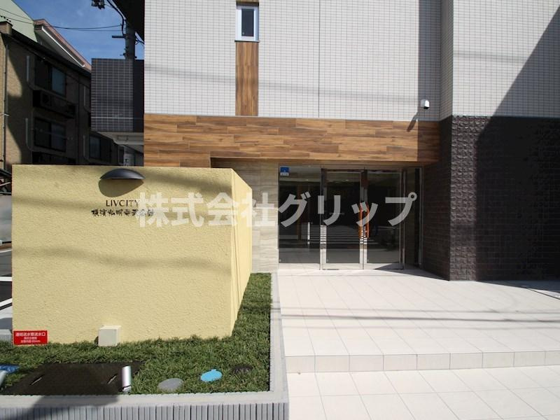 リヴシティ横濱弘明寺弐番館のエントランス