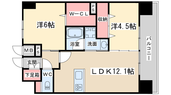 【間取り】 | シンセリティ大淀