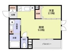エターナルシー平磯の間取り