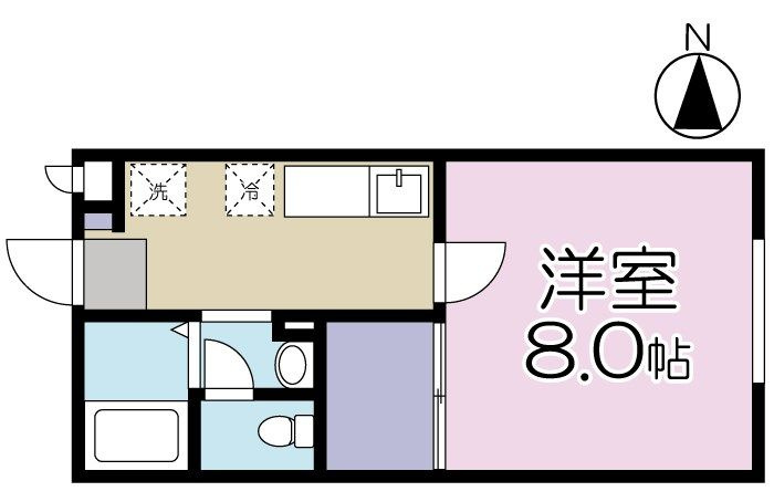 Sun Flats　サンフラッツの間取り