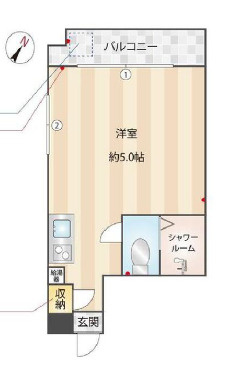 ワコー本駒込マンションの間取り