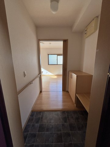 フルール仙台南の玄関