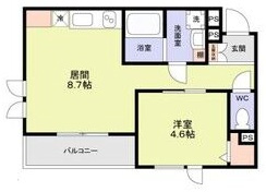 エターナルシー平磯の間取り