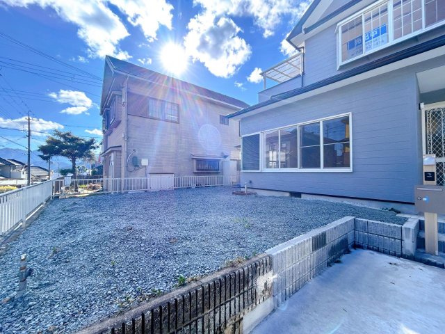 丹波篠山市住吉台の中古一戸建の庭
