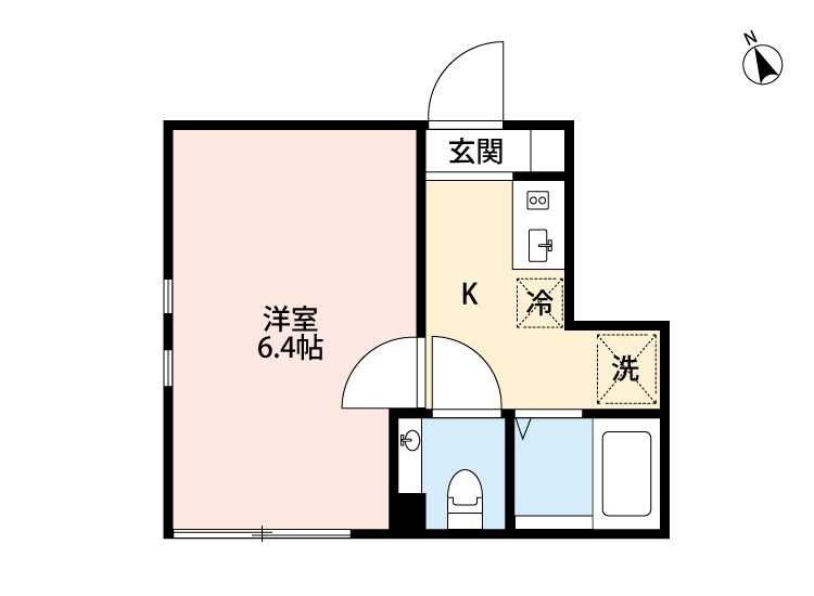 アザーレ・クオン中河原の間取り