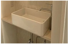 アザーレ・クオン中河原の洗面所