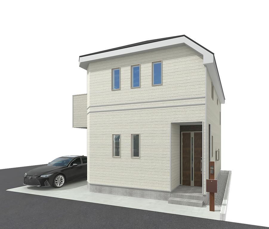 川越市藤木町　新築戸建　ハートフルタウンの外観パース