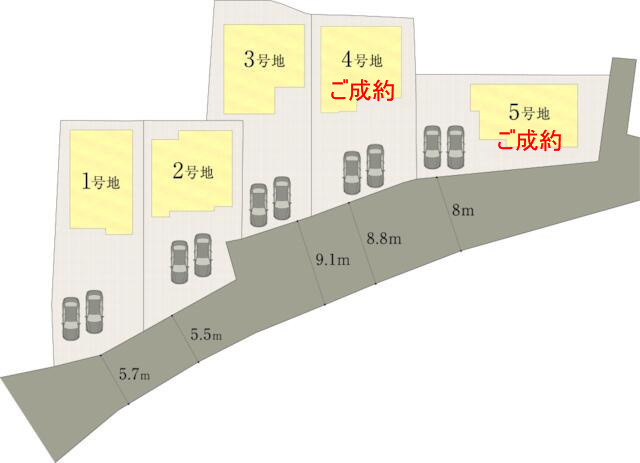 【区画図】 | 高知市介良乙/3号地