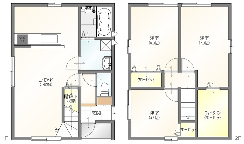 ココテラス新代の間取り