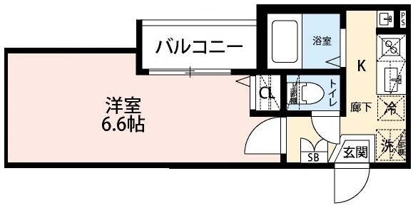 ラ・ルーチェ大島の間取り