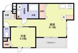 エターナルシー平磯の間取り