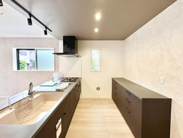 《仲介手数料半額》川越市霞ヶ関東　全2棟　2号棟のキッチン
