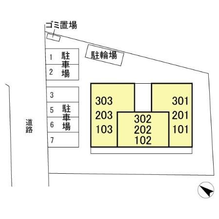 エスペランサの区画図