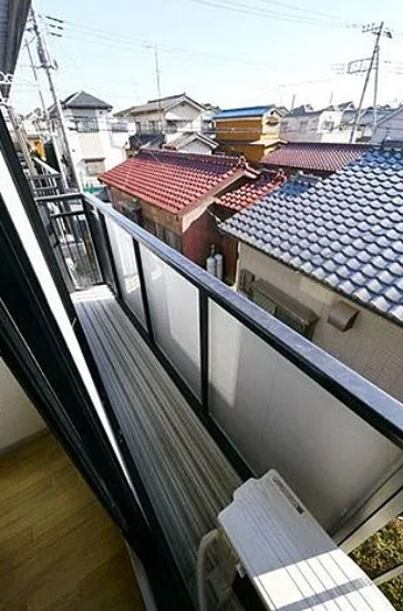 サンライフワタナベのバルコニー