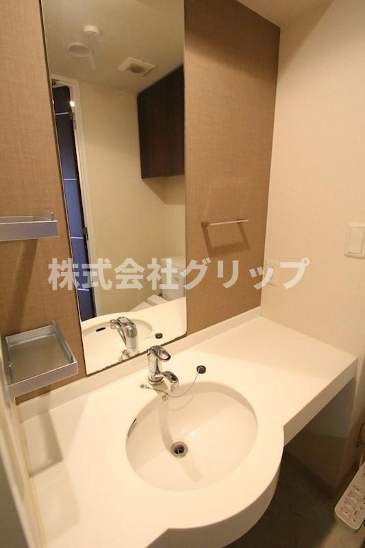 横浜市南区通町２丁目の賃貸マンションの独立洗面台