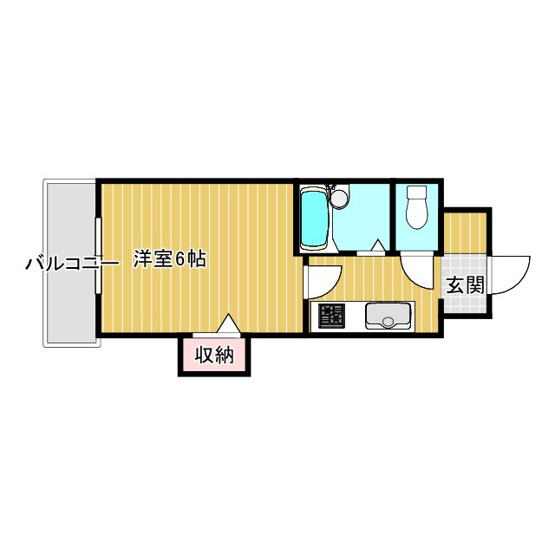 【間取り】 | パラドール魚住II