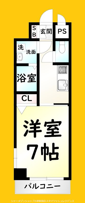 フェリオ清水の間取り
