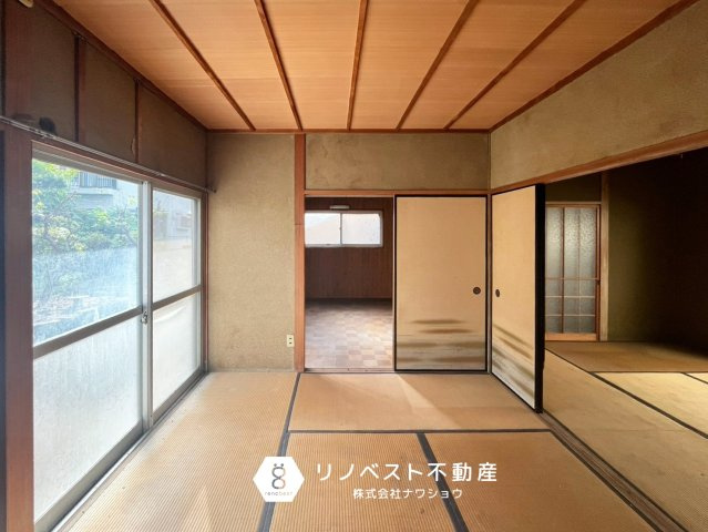 東大阪市中石切町４丁目の和室|続き間になっている広々とした空間です◎