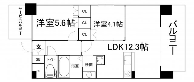 【間取り】 | リフレ天満橋