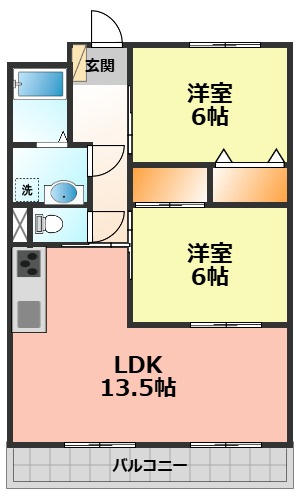 【間取り】 | ディアコート | ディアコート
北名古屋市の賃貸物件はなご家おもてなし不動産へ