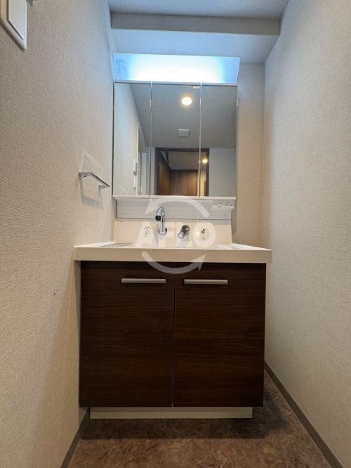 S-RESIDENCE阿波座chiaroの洗面所|S-RESIDENCE阿波座chiaro　独立洗面台