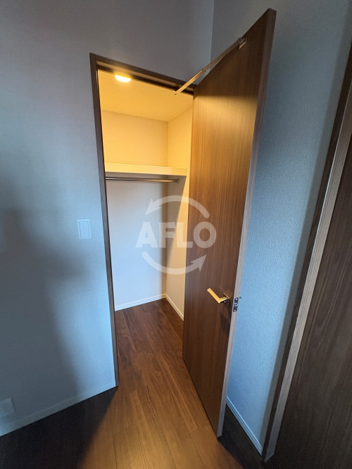 S-RESIDENCE阿波座chiaroの収納|S-RESIDENCE阿波座chiaro　クローゼット