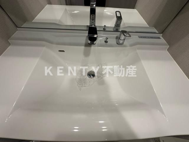 【洗面所】 | プライムネクサス大森北 | スペースが確保できる洗面所です