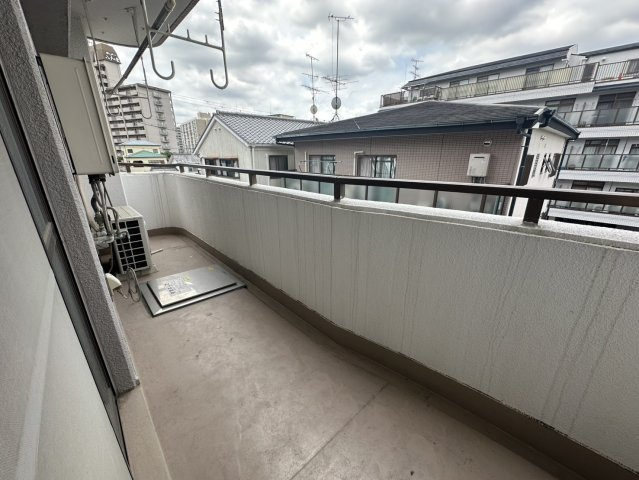 五百石マンションのバルコニー