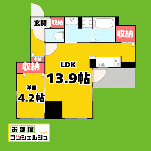 ザ・レジデンスパーク栄の間取り
