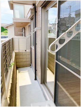 シャーメゾンみらいのバルコニー|※別部屋写真です