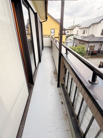 加須市向古河のバルコニー