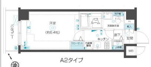 フェニックス西新宿参番館の間取り