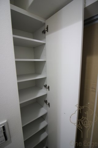 ルーチェ南森町の玄関