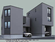 【名古屋市守山区更屋敷10-3新築戸建2号棟】仲介手数料無料！廿軒家小学校・守山中学校の画像
