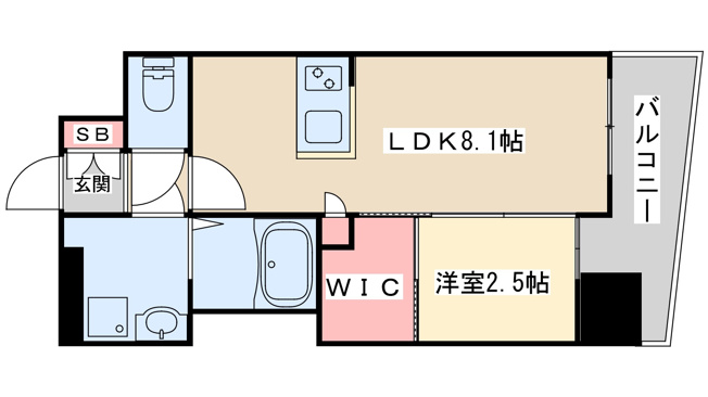 【間取り】 | セレニテ新大阪ミラク弐番館