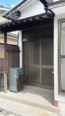 レトロメゾンの玄関