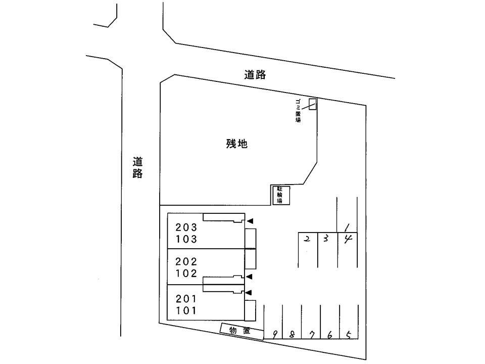 ジュエルⅠの区画図