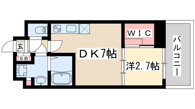 【間取り】 | セレニテ西中島アリア壱番館