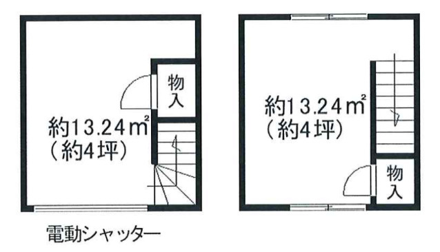 豊中市庄内東町１丁目の店舗事務所の間取り