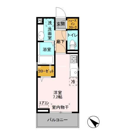 グレース八幡の間取り